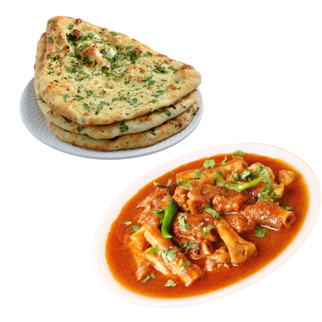 Nihaari Paya + Butter Naan